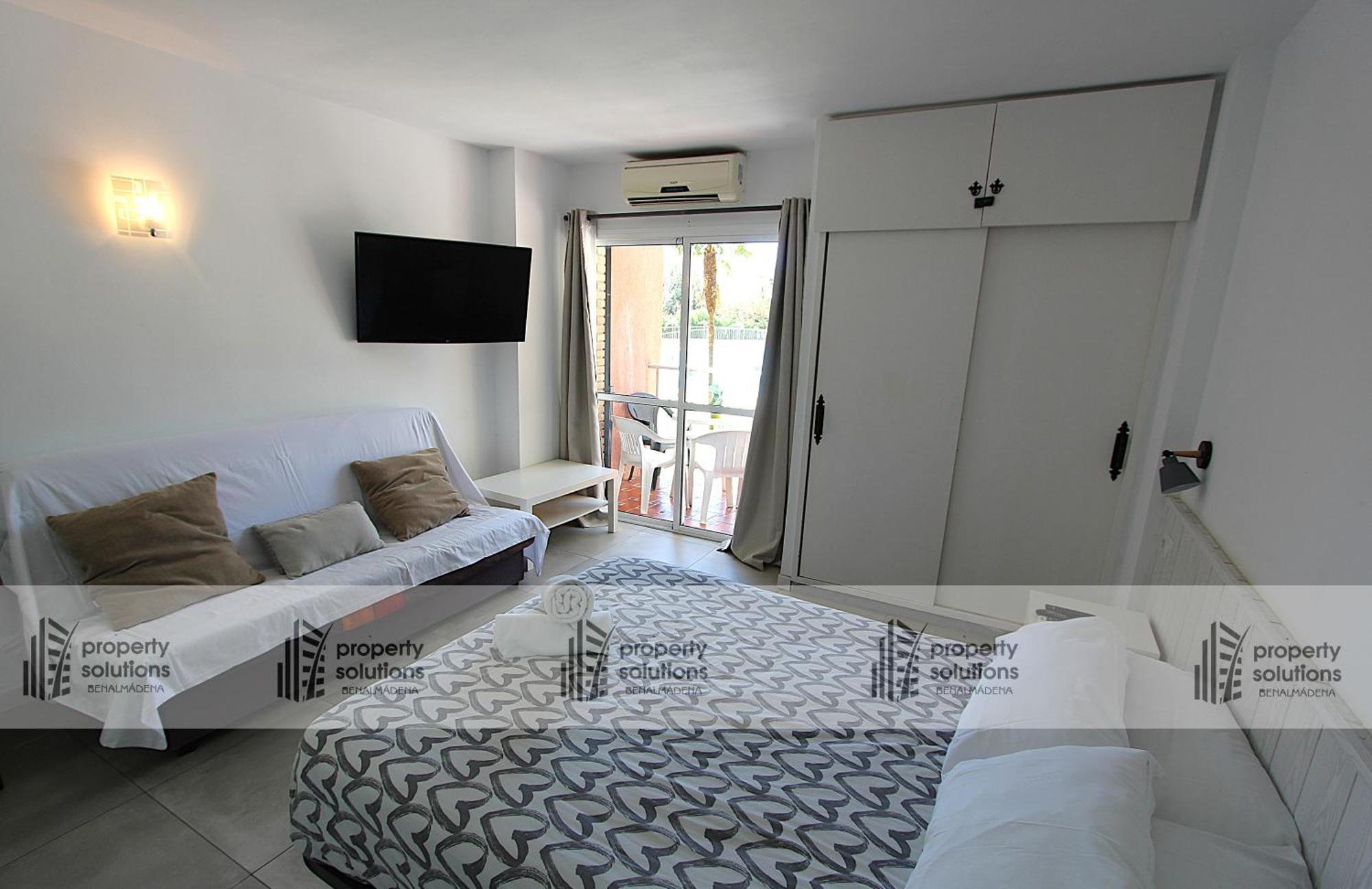 Apartamento 4 Jupiter Estudio- Vista A La Piscina - Playa A 700 Metros Benalmádena
